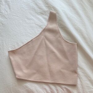 A.L.C. Blush Asymmetrical Tank Top
